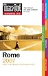 Time Out Shortlist Rome: 2007 (Time Out Shortlist)
