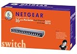 Netgear FS116UK 16-Port Fast Ethernet Unmanaged Switch 10/100Mbps