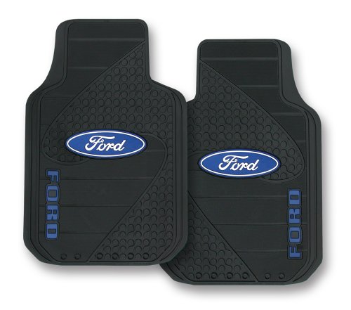 Ford Factory Style Trim-To-Fit Molded Front Floor Mats - Set of 2