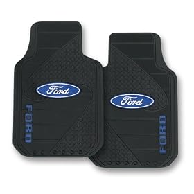 Plasticolor 001382R01 Ford Factory Style Trim-To-Fit Molded Front Floor Mats – Set of 2