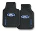Ford Factory Style Trim-To-Fit Molded Passenger/Driver Front Floor Mats - Set of 2