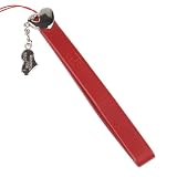 Hand Crafted Cellular Wrist Strap - Heart - Red