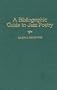 A Bibliographic Guide To Jazz Poetry