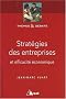 Strat�gies des entreprises et efficacit� �conomique