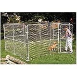 FENCEMASTER #610106 10x10x6 Bent Dog Kennel
