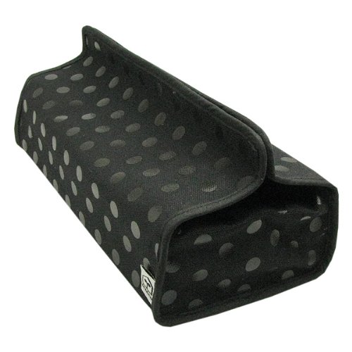 TENTE/テンテ　ティッシュボックスケース　ホイルドット/BLACK　【ティッシュケース/ティッシュカバー/ティッシュボックスカバー】