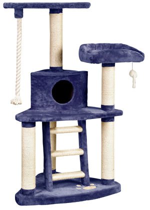 Tri Level Fun Center Cat Gym : Color BEIGE