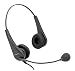 Fellowes(R) Headset, Binaural With Flex Boom
