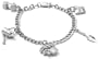Sterling Silver Gardener's Charm Bracelet