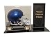 Tennessee Titans Mini Helmet and Ticket Display Case