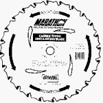Irwin #14011 5-1/2 24T Carb Blade