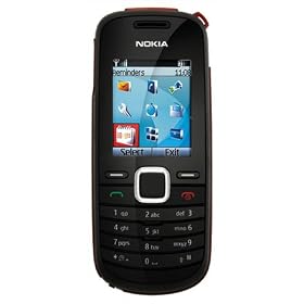Nokia 1661 Black Mobile Phone on Vodafone PAYG