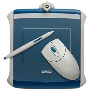 Wacom Graphire2 Pen, Mouse & Tablet Set (Steel-Blue)