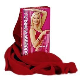 The Goddess Workout with Dolphina - Bellydance with Veils Video and a Goddesswear Dance Veil [VHS]