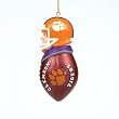 Clemson Tigers NCAA Team Tackler Player Ornament (4.5 Caucasian)"