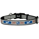 MLB Kansas City Royals Baseball Pet Collar, Reflective
