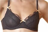 Verdissima Rete Pois Sheer Mesh and Lace Underwire Bra
