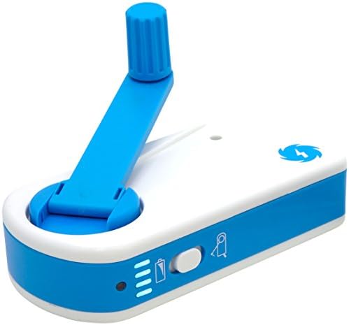 SOS Charger® Hand-Crank Emergency Cell Phone Charger for iPhone, Samsung and other Smartphones. Doubles as everyday use Portable Battery Power Bank with USB charging port for iPhone 6 Plus, 6, 5S, 5C, 5, 4S and all other iPhones, Samsung Galaxy, Nexus, LG, HTC and all other Smart Phones and Small Portable USB Devices. Travel Charger, Portable Battery Charger, Emergency Charger, Power Bank, USB Battery Pack, Survival Charger.