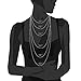 Men's 2.2mm Solid 925 Sterling Silver Military Ball Chain Necklace