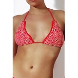 Moontide Fusion Tango and White Frill Triangle Top