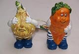 Pair Veggie People; Seymour Onion, I.C. Carrot