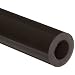 Durable Norprene Blended Rubber/Plastic Tubing, Rated for Vacuum, Flexible, Black, Opaque, 61A Durometer, Inch