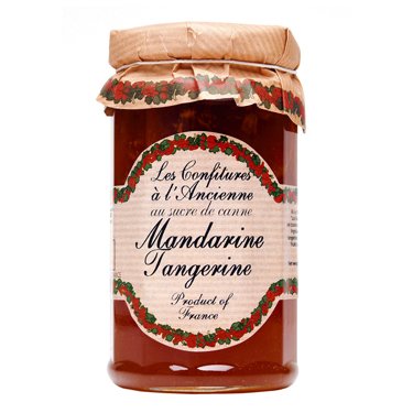 Tangerine Jam Andresy All natural French jam pure sugar cane 9 oz jar Confitures a l'Ancienne, Six