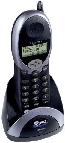 AT&T 2300 Accessory Cordless Handset, Black/Gray | Requires an AT&T 2320, 2325, 2355, or 2365 Expandable Phone System to Operate