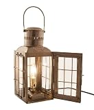 Antique Brass Chiefs Electric Lamp 15