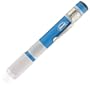 Chalk Holder - Commando Blue Anodized Handle with Standard School Chalk (See Item 152-1234 for Chalk Holder with Bonus Protective Storage Tube)