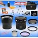 Professional Tokina 3x Telephoto & 0.22X Ultra Fisheye Wide Angle Lens + 1GB xD MEGA Kit for Fuji E550 E900