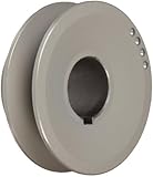 TB Woods AK2578 FHP Bored-to-size V-Belt Sheave, A Belt Section, 1 Groove, 7/8" Bore, Cast Iron, 2.55" OD, 9810 max rpm