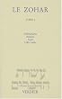 Le Zohar, tome 1