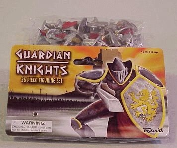 Guardian Knights: Set 36 Plastic Toy Medieval Knight Figures