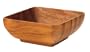 Pacific Merchants Acaciaware 6- by 6- by 3-Inch Acacia Wood Square Bowl
