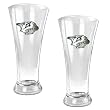 Nashville Predators 2pc 19oz Pilsner Glass Set - Primary Logo NHL Hockey