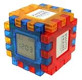 The Amazing Cube Puzzle Photo Frame with Back Lit Digital Clock