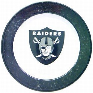 NFL Oakland Raiders Dinner Plates (Set of 4)