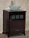 24" Bathroom Vanity Solid Wood Cabinet Stone Top Vessel Sink TR9 24" Bathroom Vanity Solid Wood Cabinet Stone Top Vessel Sink TR9