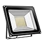 CHUNNUAN LED Flood Light 10W 20W,30W 50W,100W,150W,200W, 300W,500W Waterproof, IP65, Instant On,CE and ROHS Certified Aluminium Strahler 110V (100w warm)