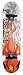 Stateside Fireball Complete Skateboard - Orange