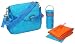 Ozz Quilted Diaper Bag in Morocco Teal