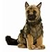 Hansa German Shepherd Puppy Stuffed Plush Animal
