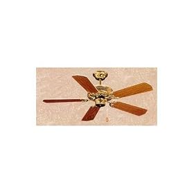 Westwind Ceiling Fan - 42 in. Polished Brass