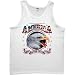 Mens Tank Top : UNITED STATES OF AMERICA - ONE NATION UNDER GOD