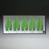 F-style リーフパネル・Anthurium Leaf アンスリウム　リーフ　5枚　570x1375x30mm