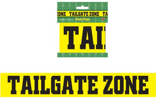 Tailgate Zone Party Tape Party Accessory (1 count) (1/Pkg)