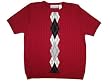 Alfred Dunner Fall Classics Short Sleeve Argyle Sweater