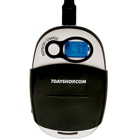 7dayshop AA and AAA Ni-Mh/NiCad Super Fast Battery Charger with LCD Display (Model 600LCD). Charge via Mains, USB or 12V Car Lead