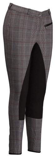 TuffRider Women's Plaid Full Seat Breeches